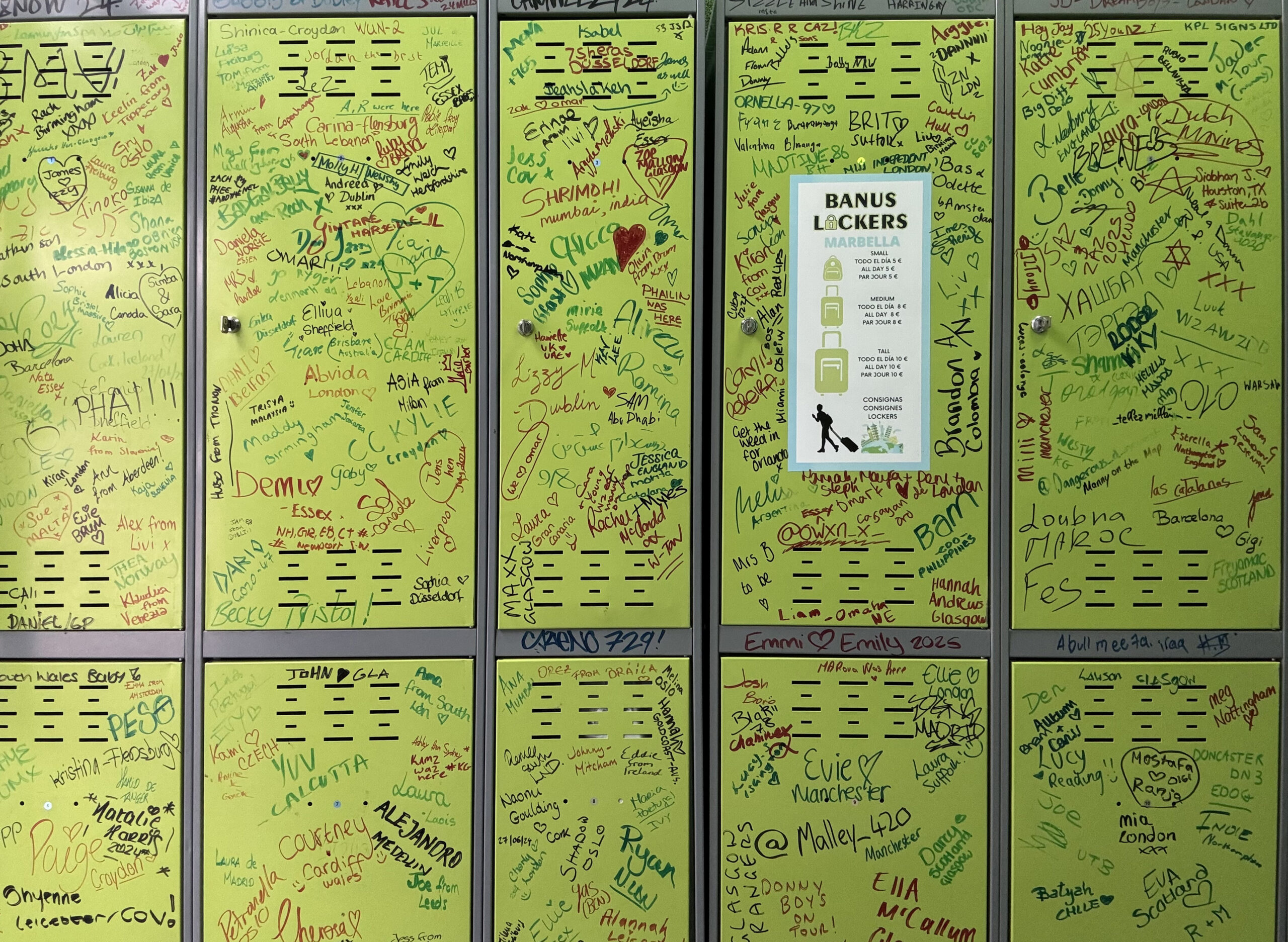 banus lockers puerto banus marbella